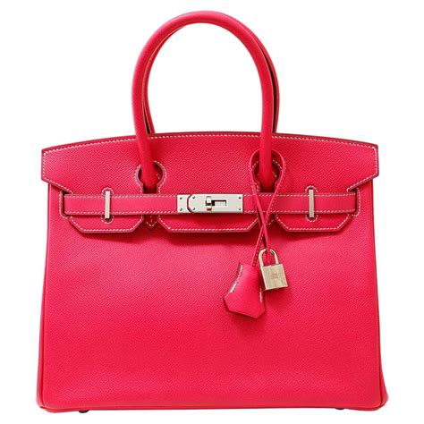 Hermès Rose Candy Collection Epsom 35 cm Birkin Bag 